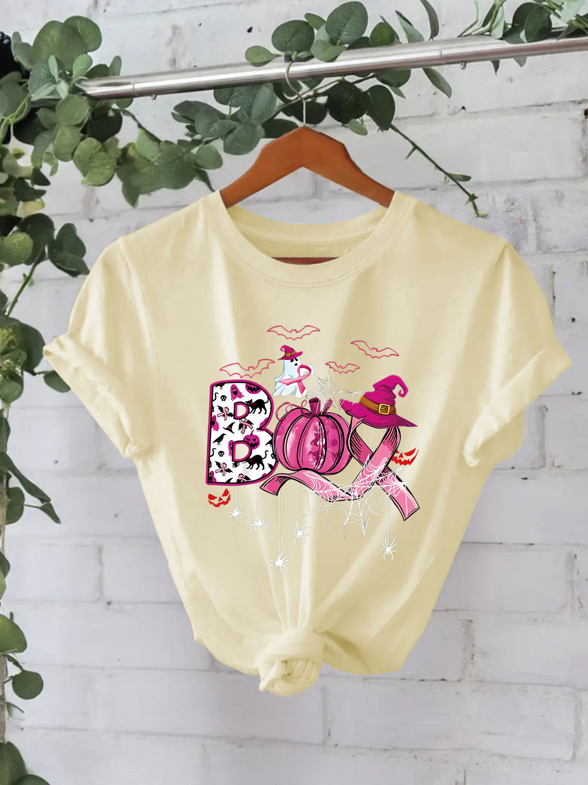 Halloween Pattern Printed T-shirt