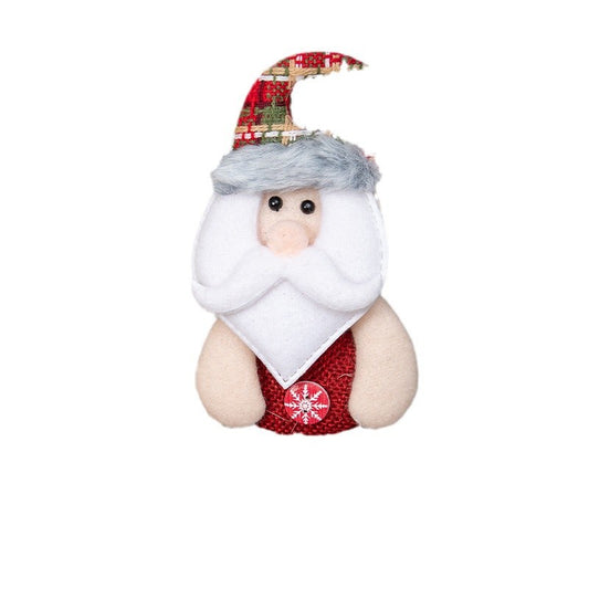 Decorative items for elderly people, snowmen, reindeer ornaments, Christmas tree accessories