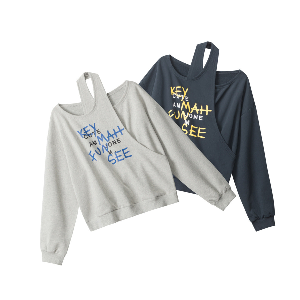 Irregular cut design hoodie