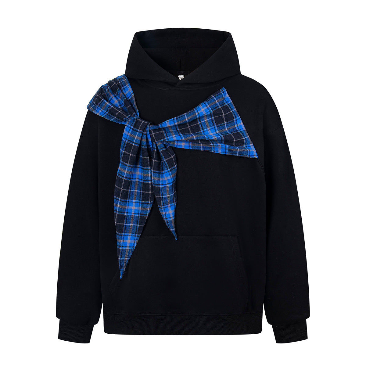 Bow tie hooded sweatshirt