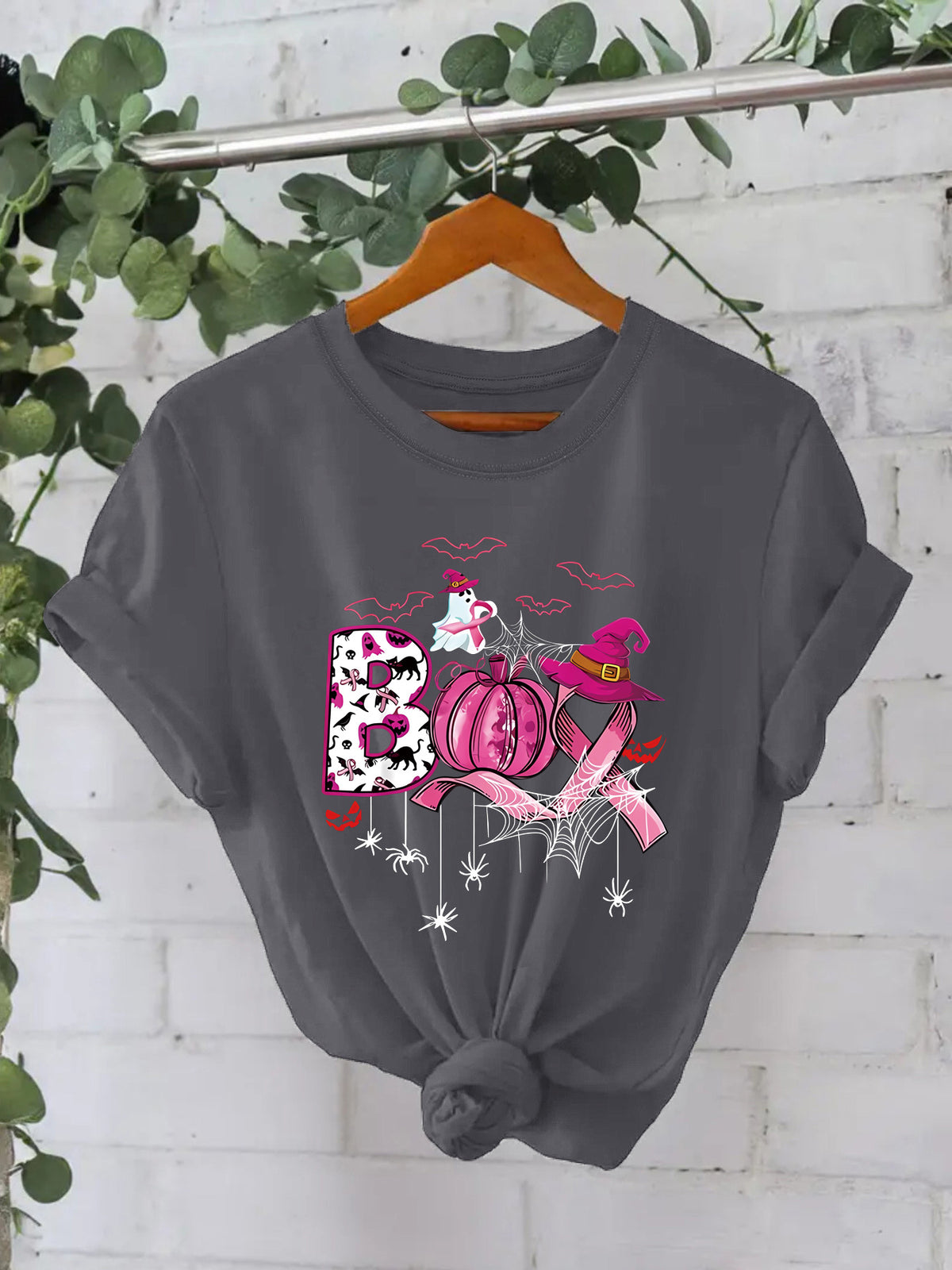 Halloween Pattern Printed T-shirt