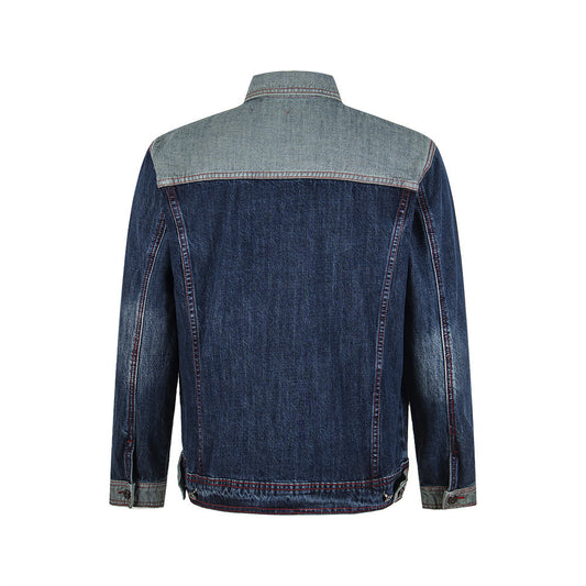 Split and color blocked collection line jacket