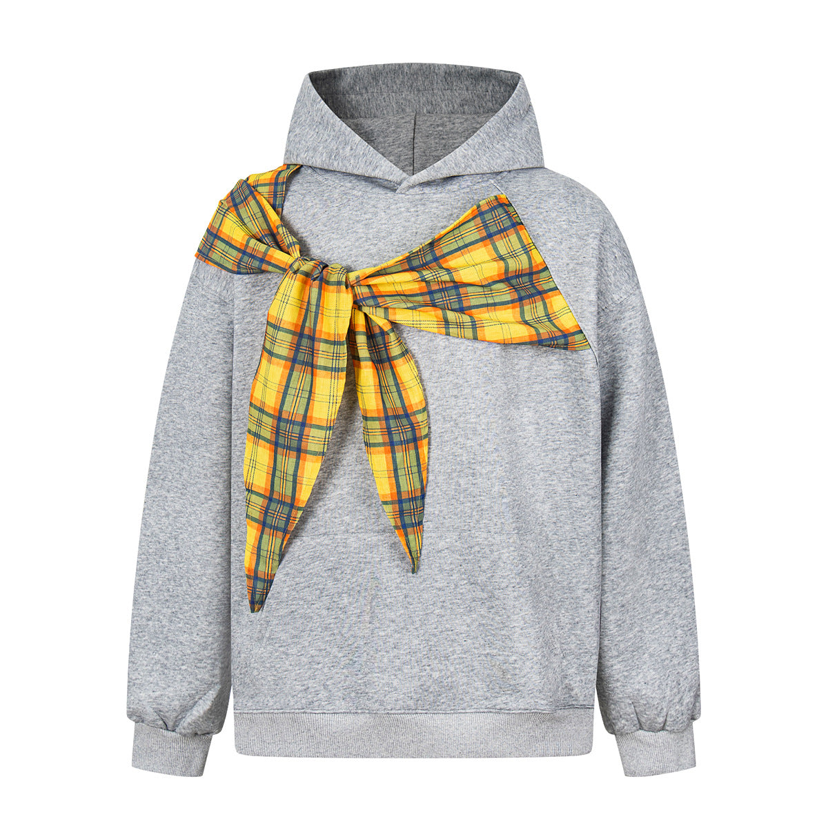 Bow tie hooded sweatshirt