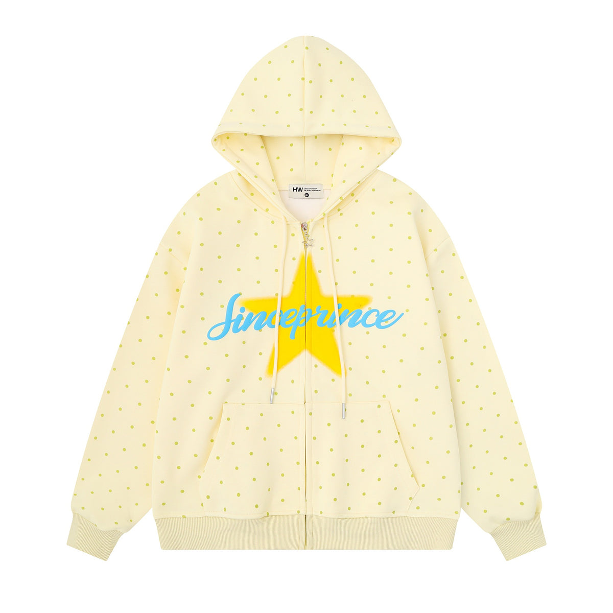 Whole body wavelet point design hoodie
