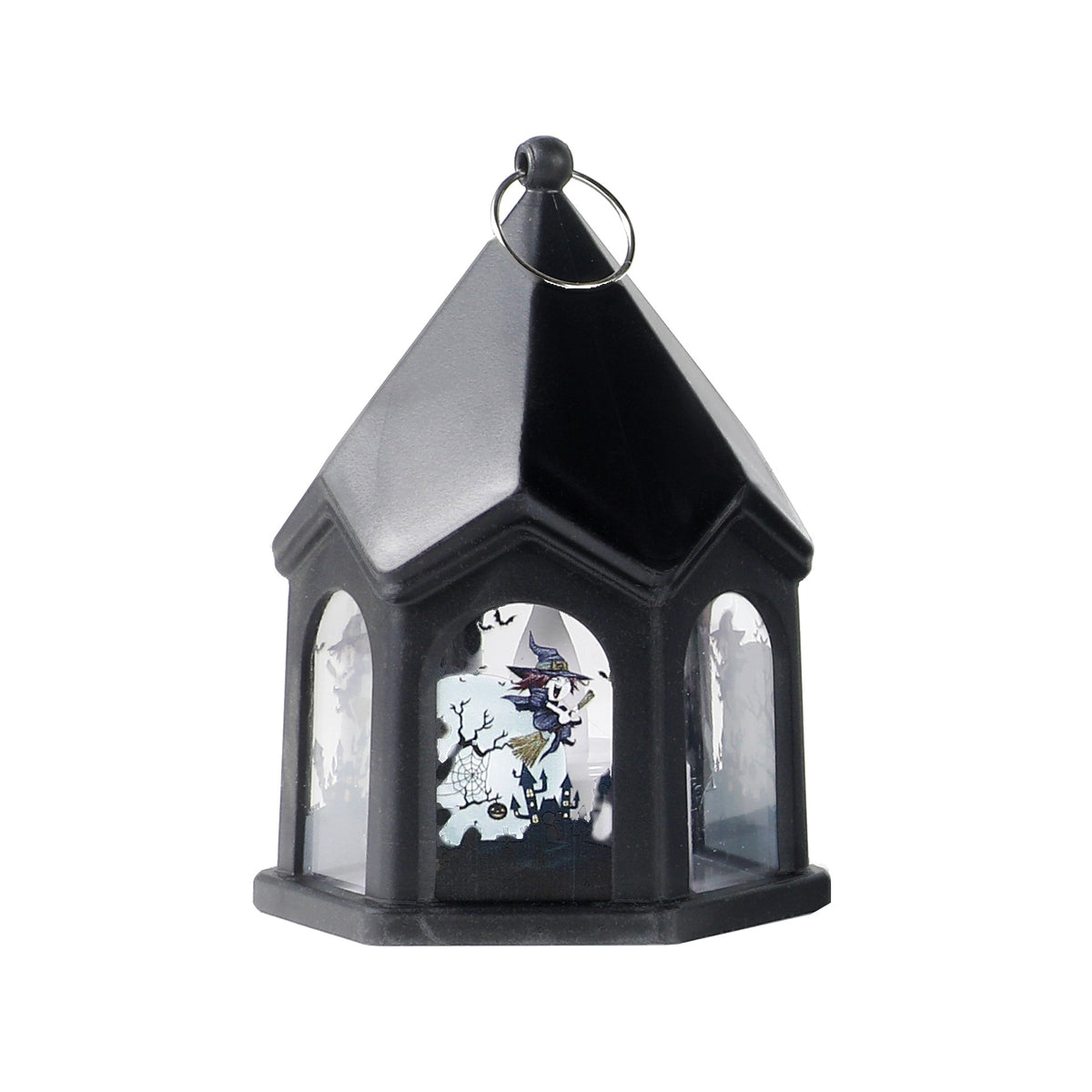 Halloween Castle Style Pumpkin Lantern Kids Carry Bag Halloween Decoration Hanging Ornament Props