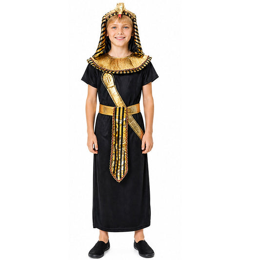 Halloween COS Costume Ancient Egyptian Clothes Pharaoh Costume Halloween Children's Party Performance Outfit