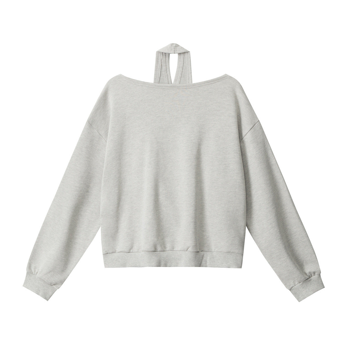 Irregular cut design hoodie