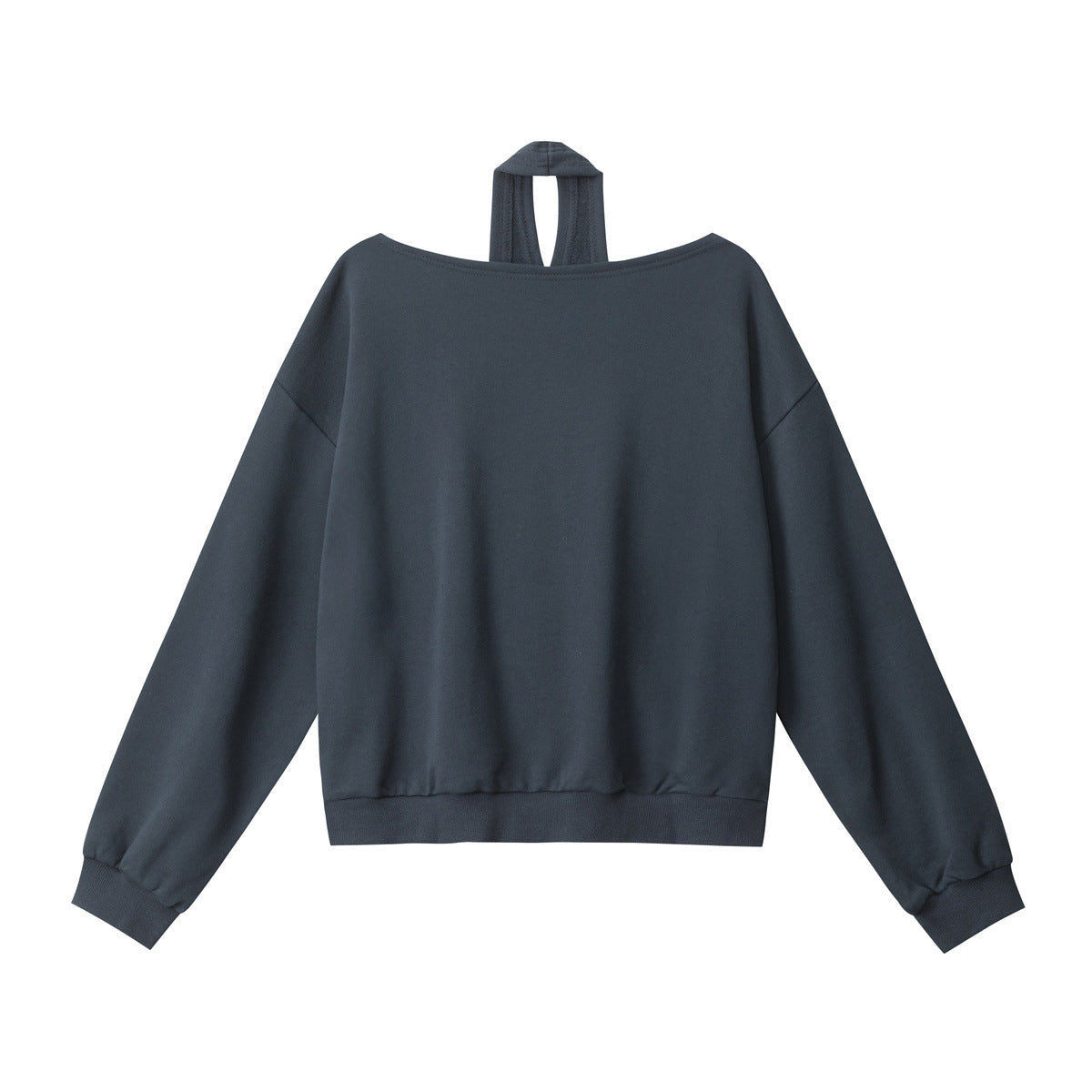 Irregular cut design hoodie