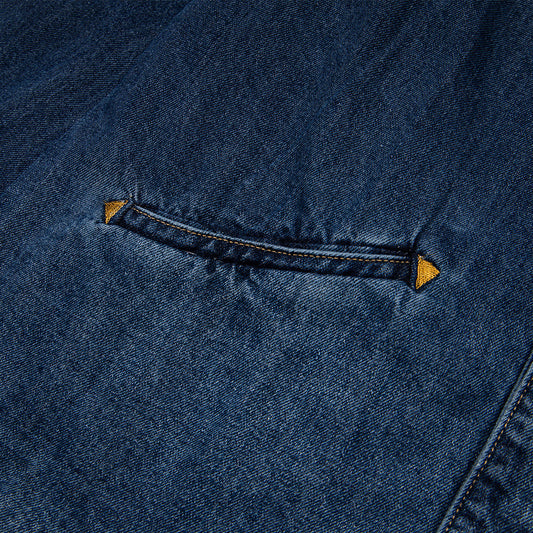 Deconstructed splicing loose collar jacket