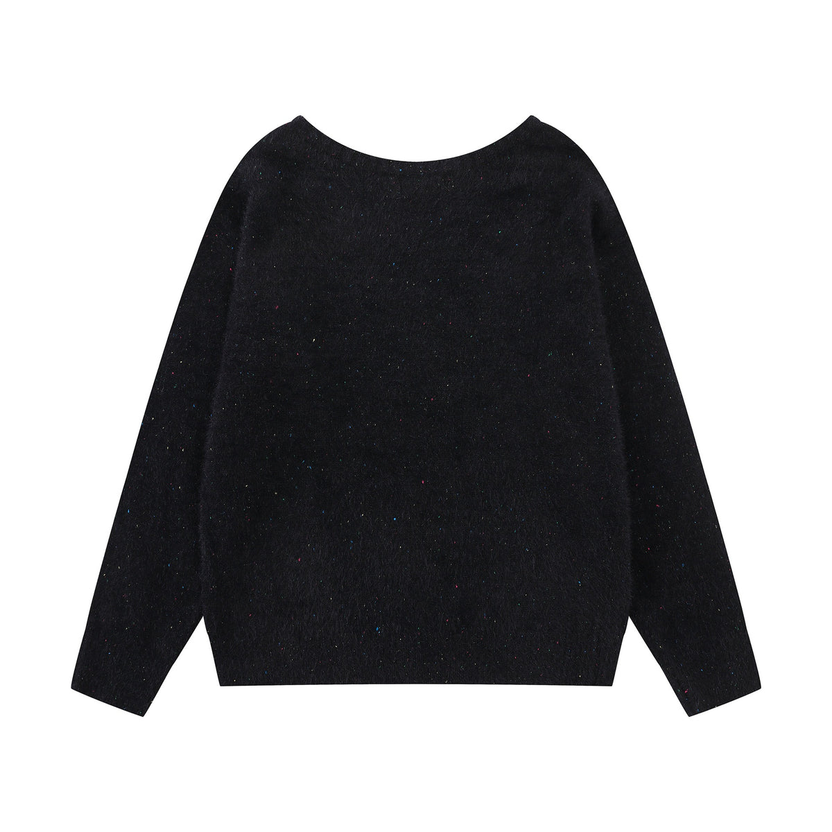 Rabbit colored polka dot sweater