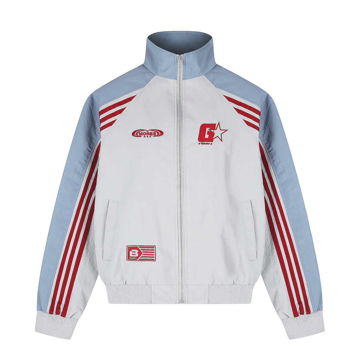Color blocking design jacket